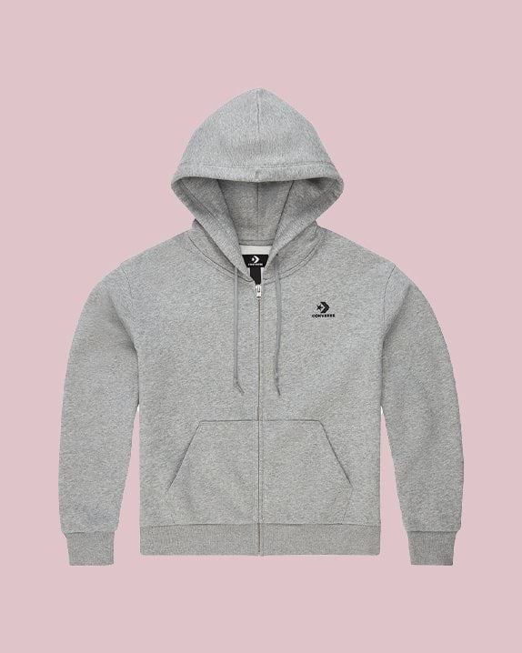 Damska Bluza Embroidered Star Chevron Full Zip Hoodie BB