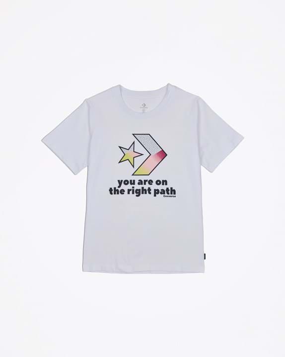 Damska Koszulka You Are On The Right Path Star Chevron Classic Tee