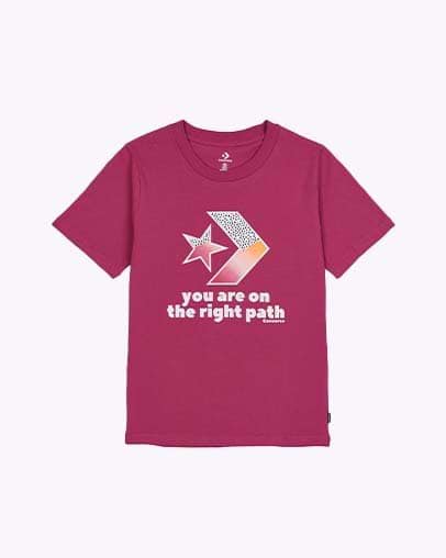 Damska Koszulka You Are On The Right Path Star Chevron Classic Tee