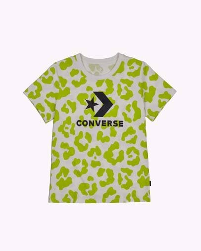 Damska Koszulka Exploded Leopard Stand Out All Over Print Classic Tee