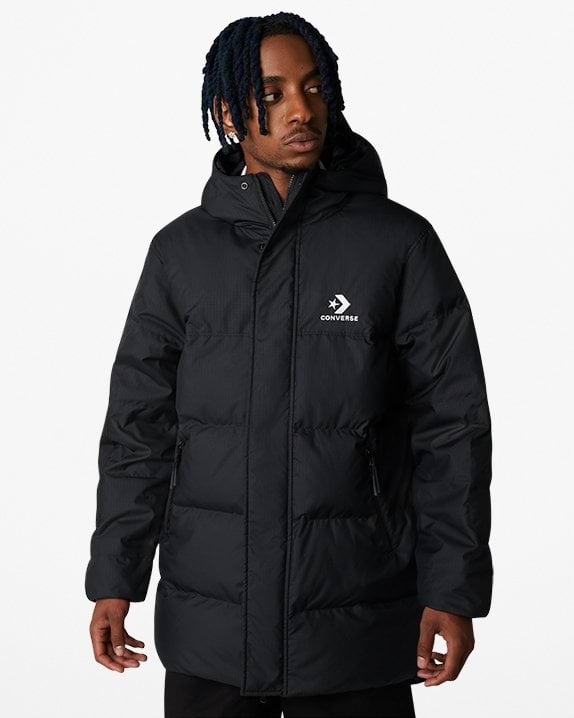 Mid-Length Winter Down Jacket