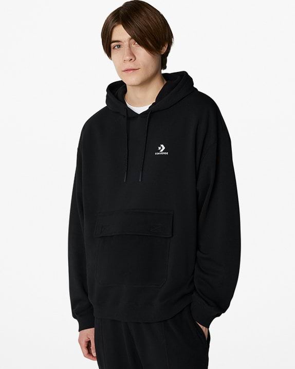 Utility Pocket Pullover Hoodie