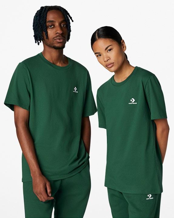 Converse Go-To Embroidered Star Chevron Tee