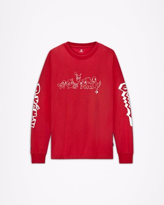 Converse x Pokémon Team Long Sleeve T-Shirt