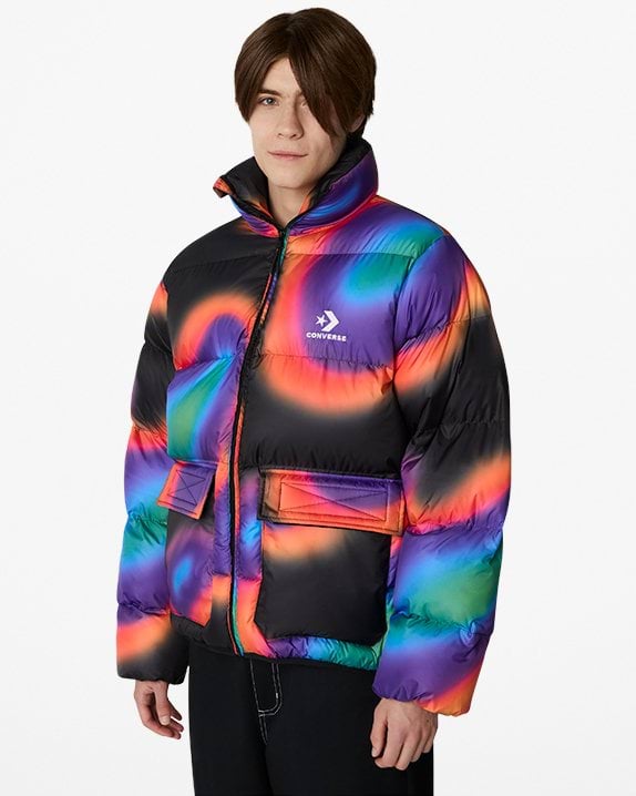 Printed Puffer Jacket