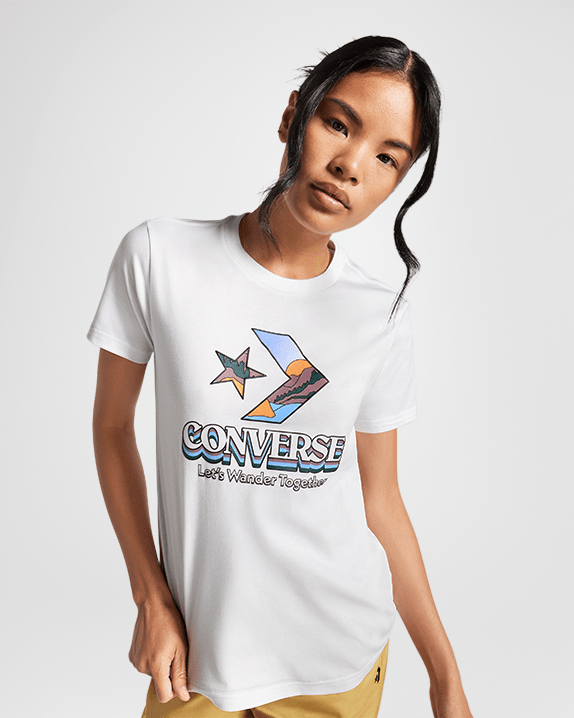 Koszulka damska Star Chevron Mountain Graphic