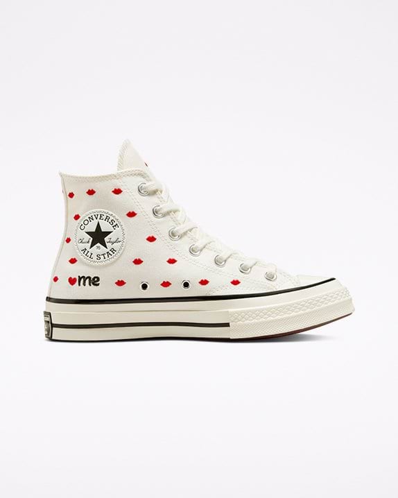 Chuck 70 Embroidered Lips