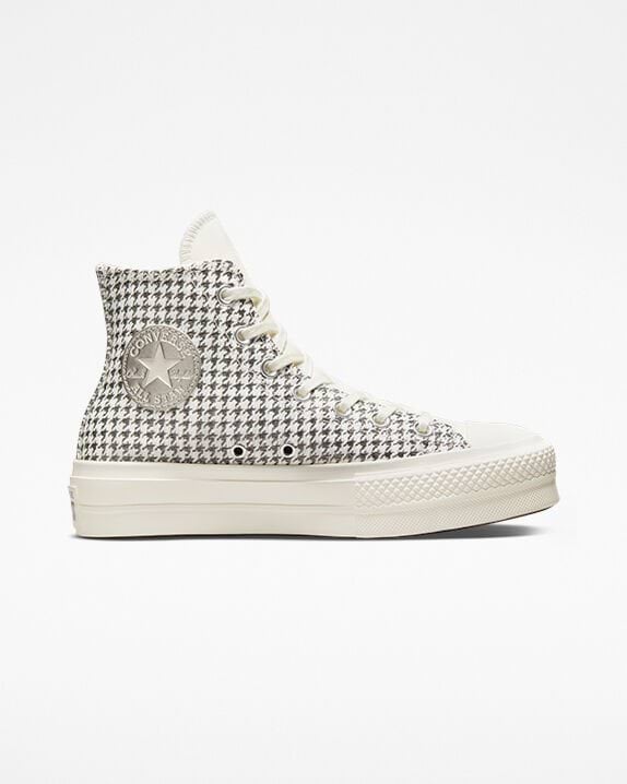 Chuck Taylor All Star Lift Platform Houndstooth Shine