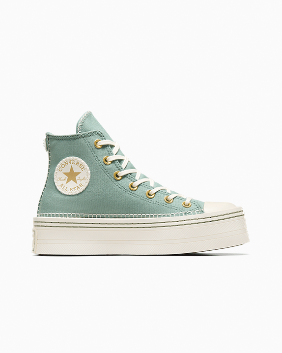 Chuck Taylor All Star Modern Lift Platform Crafted Stitching