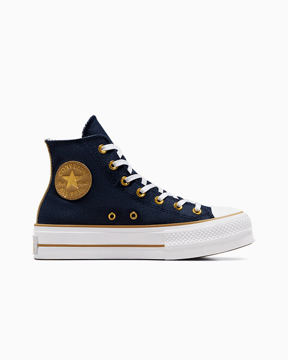 Chuck Taylor All Star Lift Platform Herringbone Stripe