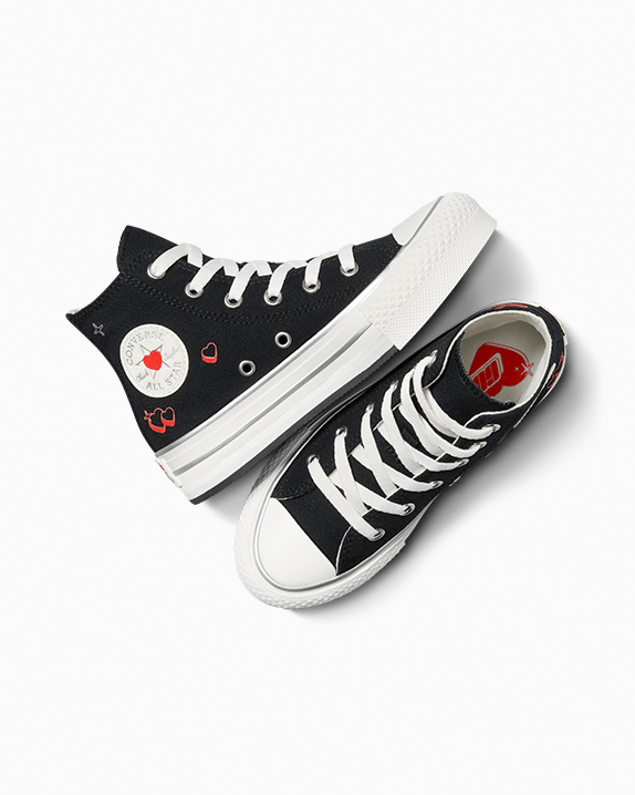 Chuck Taylor All Star EVA Lift Platform Y2K Heart